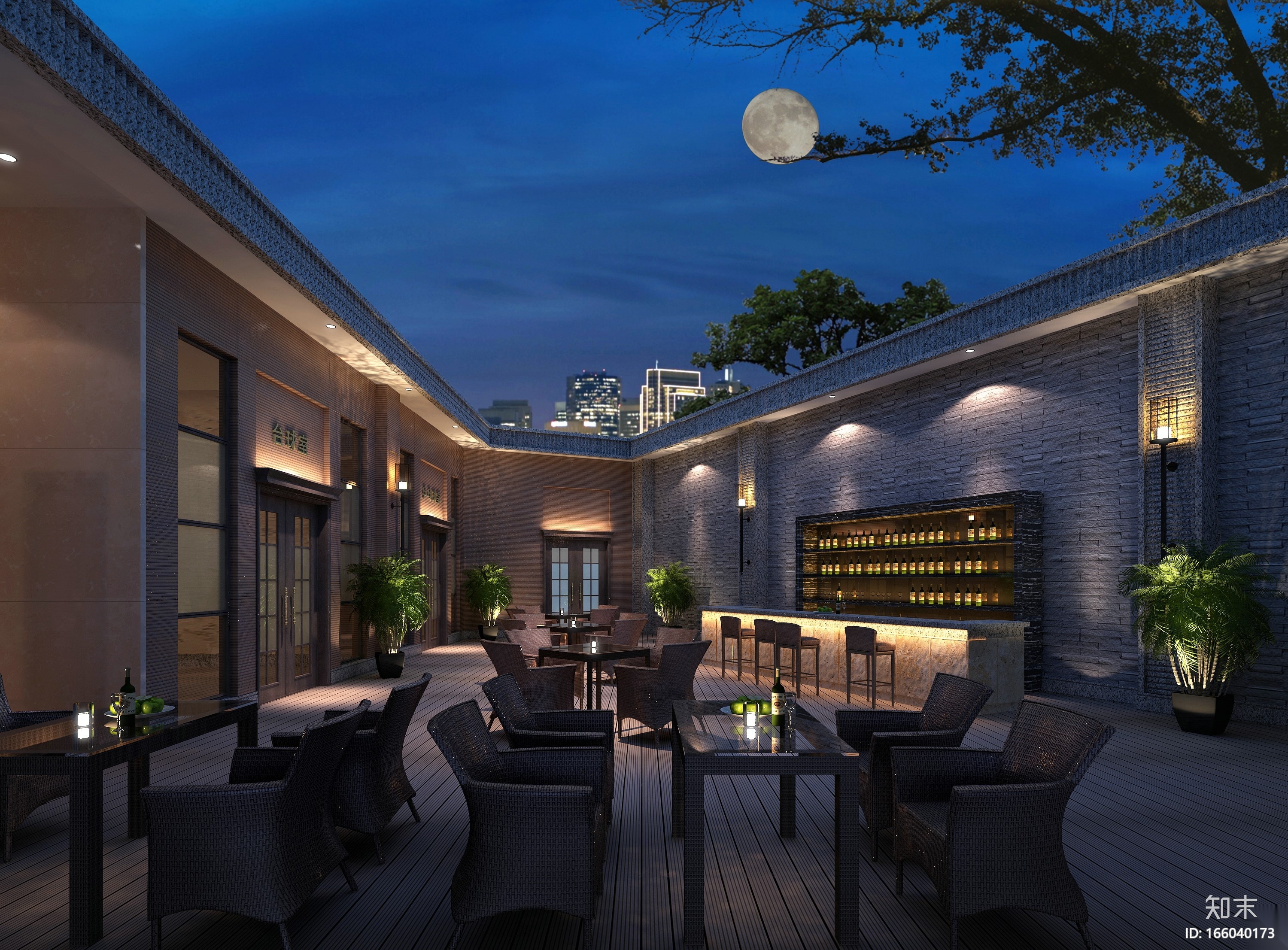 [福建]云顶枫丹水疗会所全套施工图设计（附效果图）施工图下载【ID:166040173】