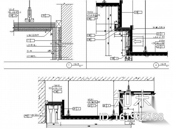 [无锡]大型酒店标准客房装修施工图cad施工图下载【ID:161932198】