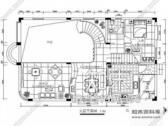 施工图某三层别墅装修图cad施工图下载【ID:531996336】