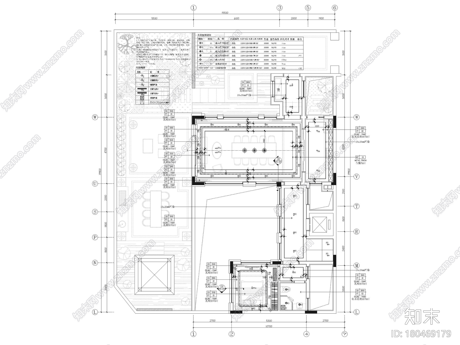 [广西]450㎡三层四居室别墅装修设计施工图cad施工图下载【ID:180469179】