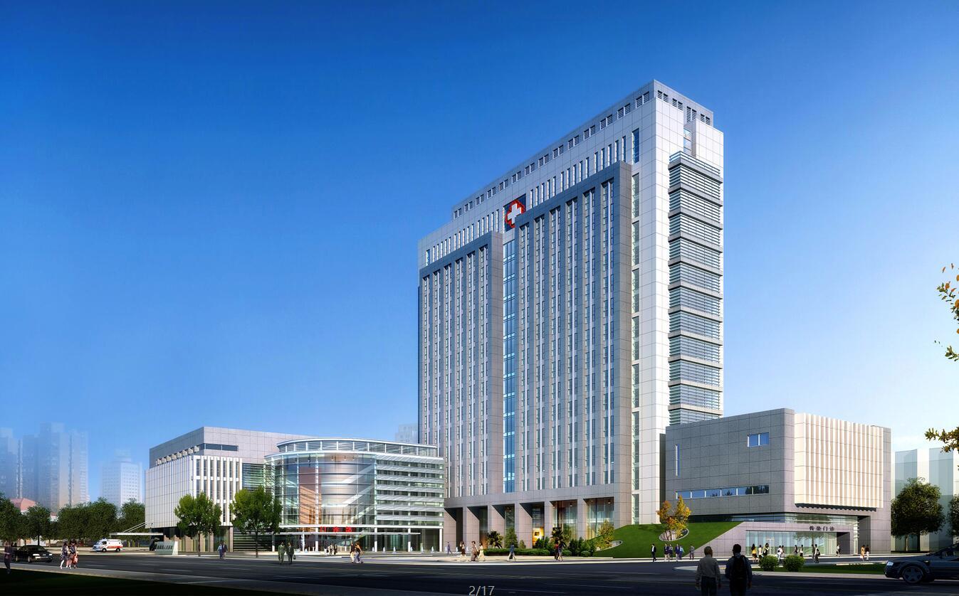 [四川]某现代风格人民医院建筑设计文本cad施工图下载【ID:151582134】