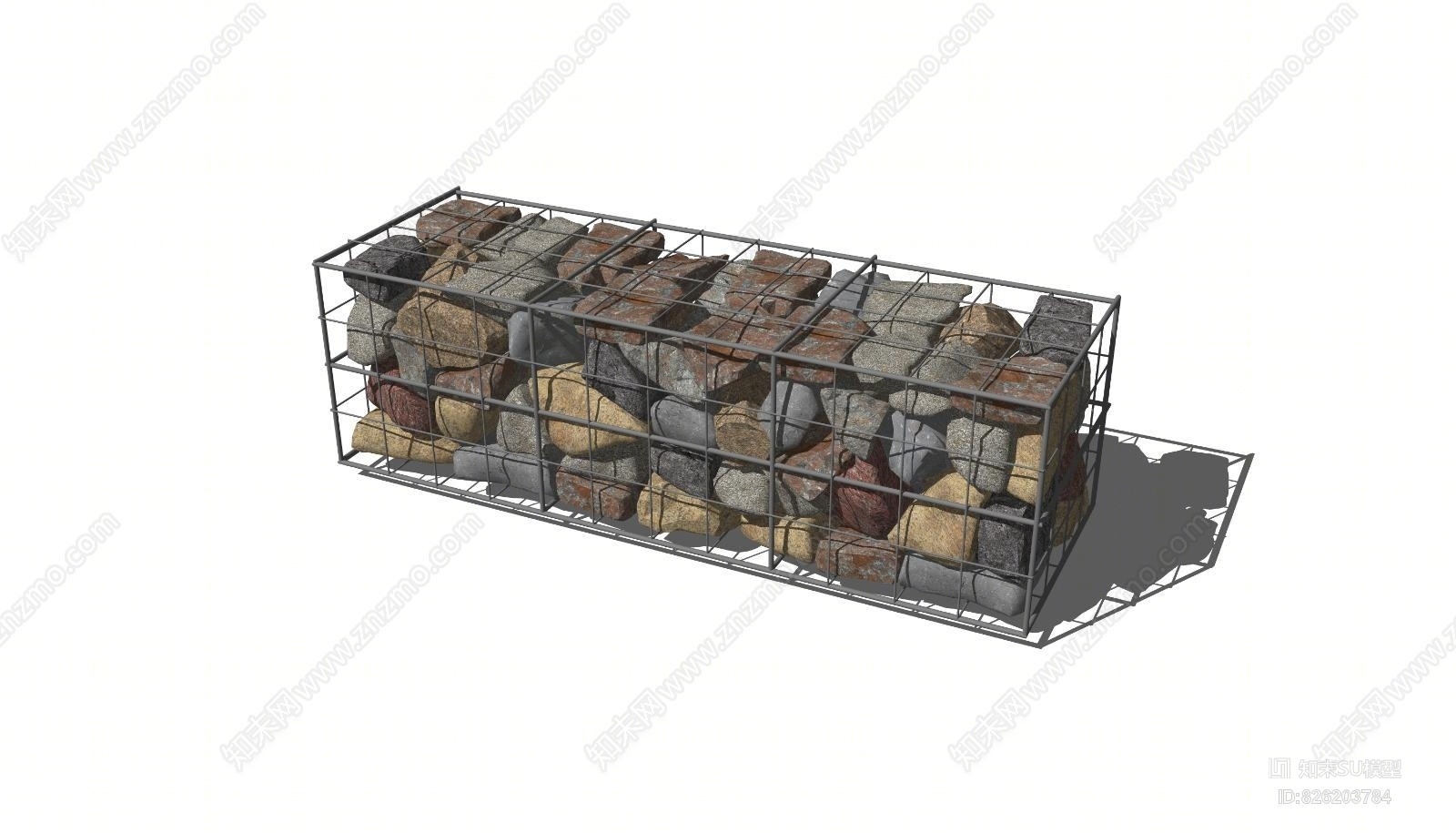 石笼SU模型下载【ID:826203784】