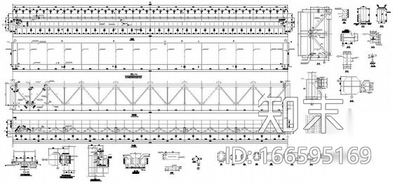钢结构吊车梁构造详图施工图下载【ID:166595169】