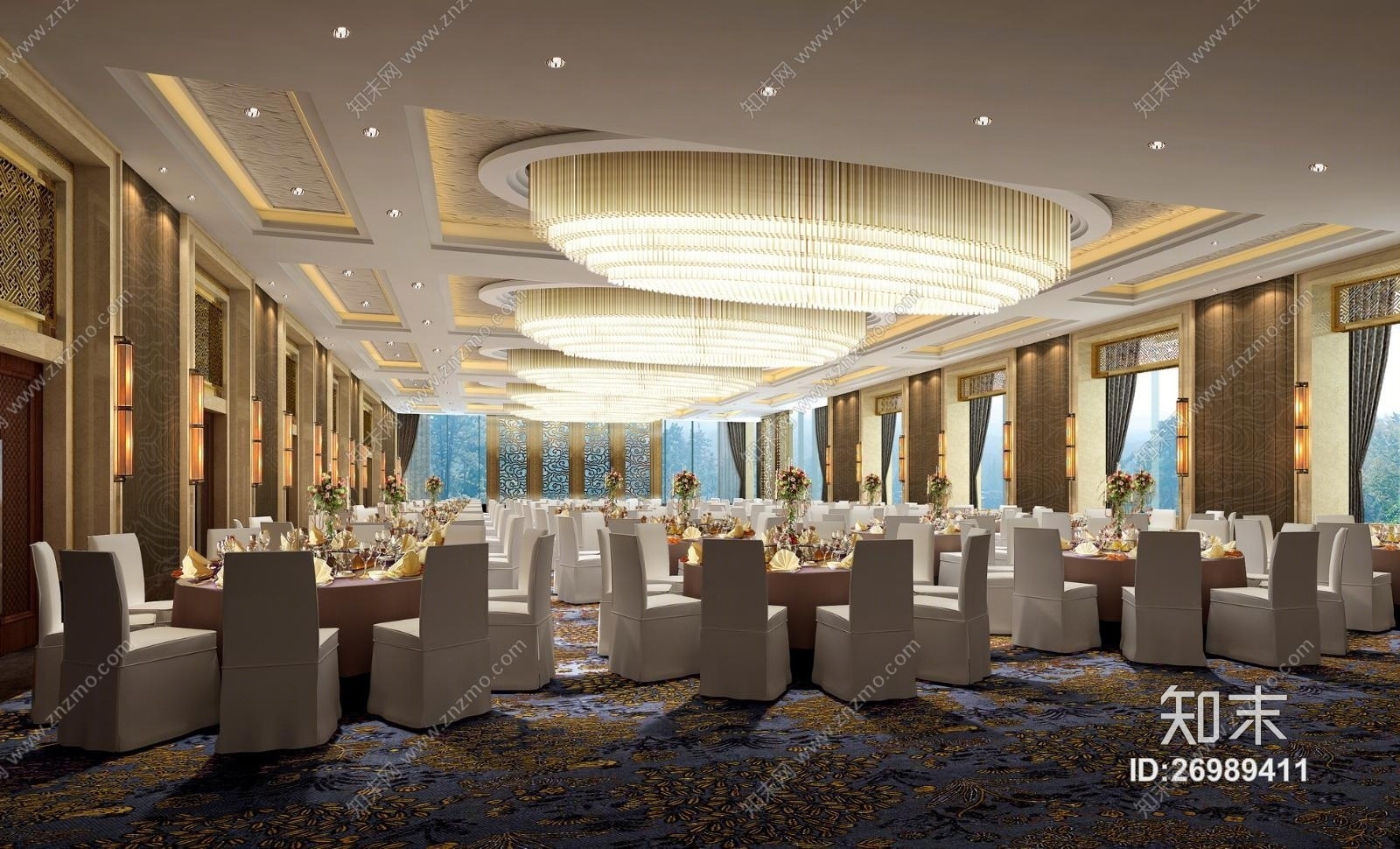 金螳螂--南岳山庄全套施工图+实景图(CAD施工图纸)cad施工图下载【ID:26989411】