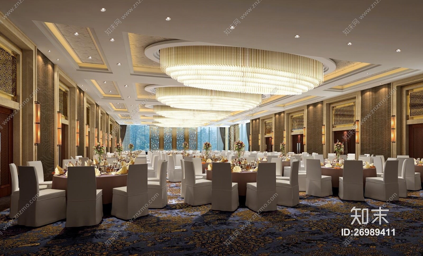 金螳螂--南岳山庄全套施工图+实景图(CAD施工图纸)cad施工图下载【ID:26989411】