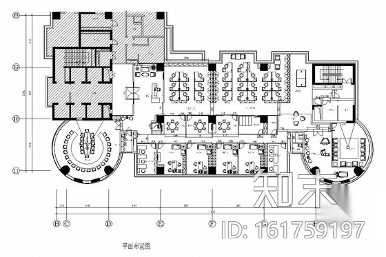 [深圳]著名创投公司现代高档办公室施工图（含效果图）施工图下载【ID:161759197】