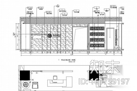 [深圳]著名创投公司现代高档办公室施工图（含效果图）施工图下载【ID:161759197】