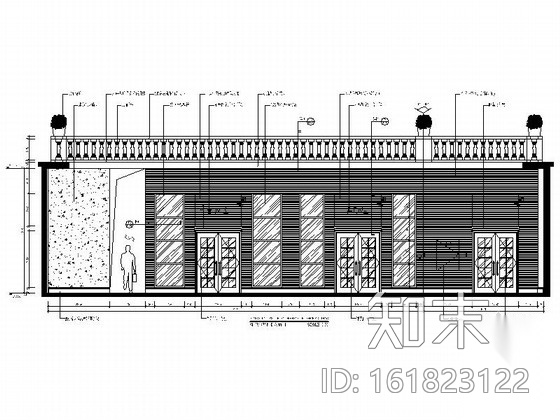 [福建]新古典主义水疗会所设计施工图（含效果）cad施工图下载【ID:161823122】