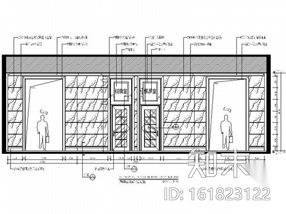 [福建]新古典主义水疗会所设计施工图（含效果）cad施工图下载【ID:161823122】