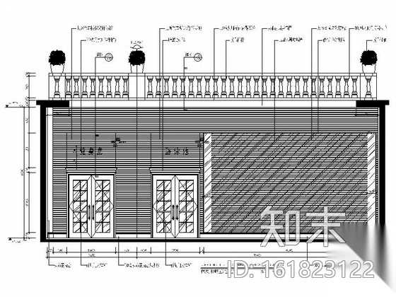 [福建]新古典主义水疗会所设计施工图（含效果）cad施工图下载【ID:161823122】