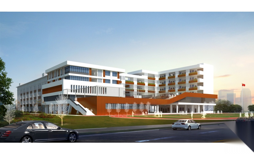 [广东]龙岗实验学校建筑设计方案文本cad施工图下载【ID:167220150】