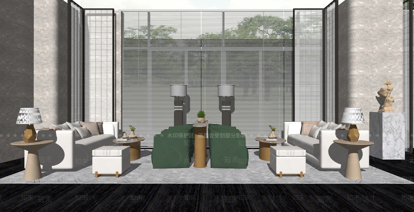 如墨设计SU模型下载【ID:179328266】
