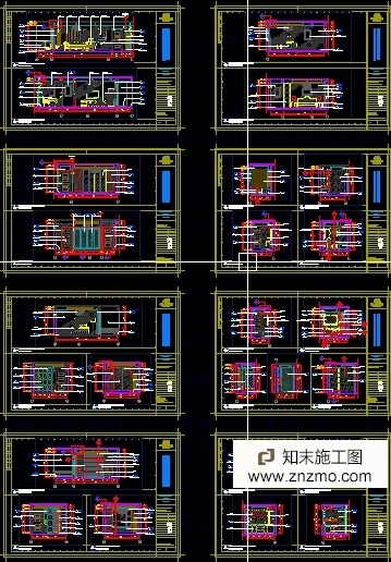 金螳螂样板房施工图cad施工图下载【ID:56892279】