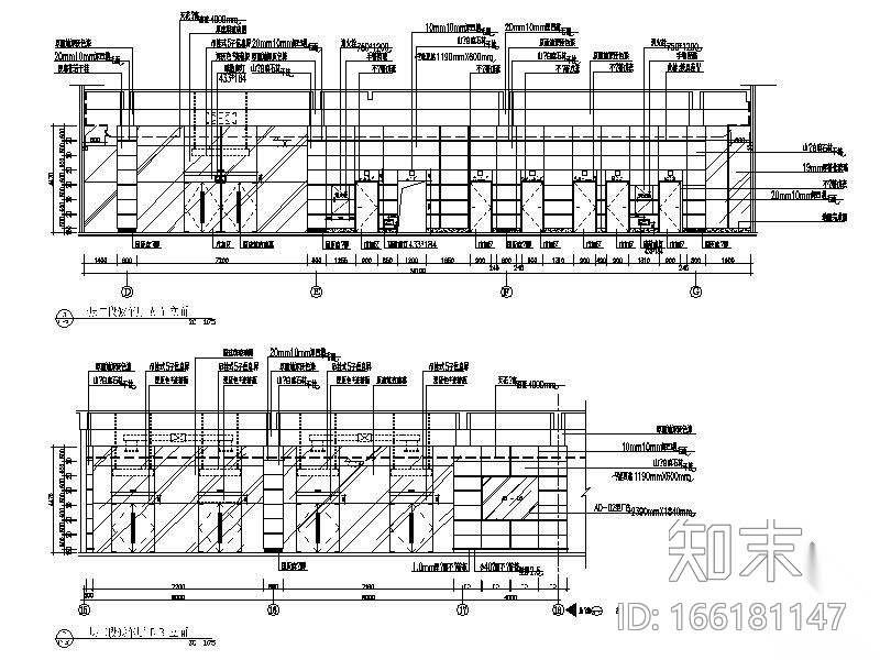 [深圳]某大型客运中心装修图cad施工图下载【ID:166181147】