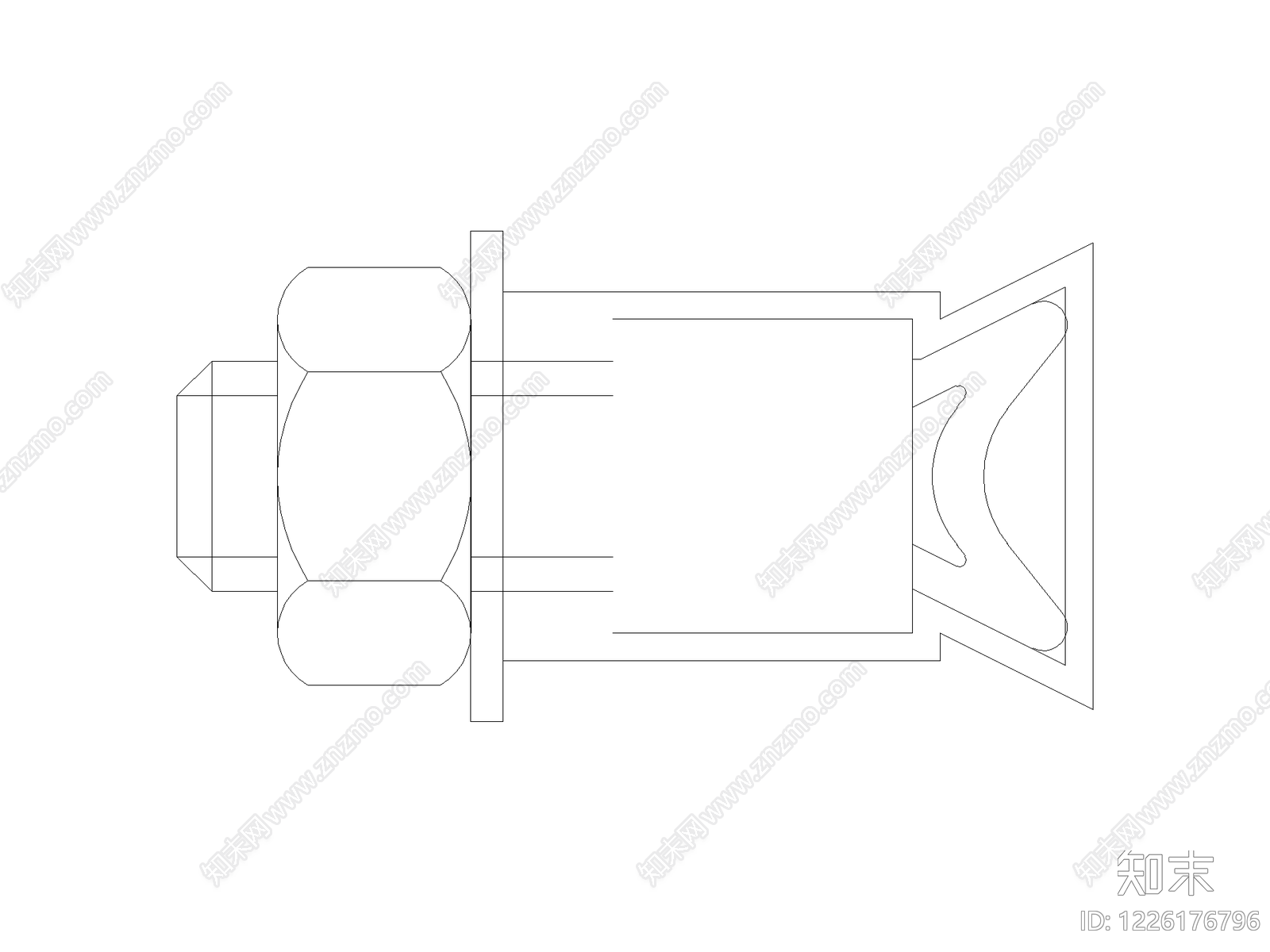 现代幕墙门窗CAD图纸