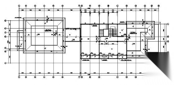 某三层小型综合楼建筑方案图cad施工图下载【ID:151435102】