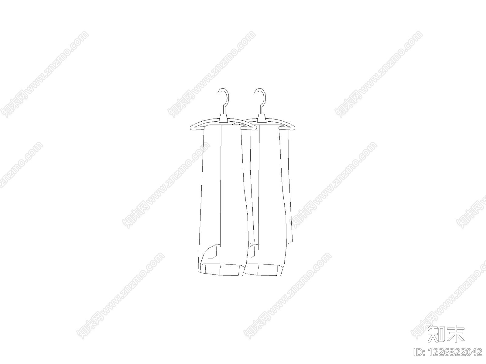 服装鞋帽cad施工图下载【ID:1226322042】