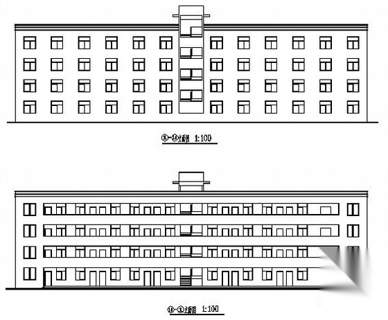 南平市某纺织厂三层2#宿舍楼建筑结构施工图cad施工图下载【ID:149844144】