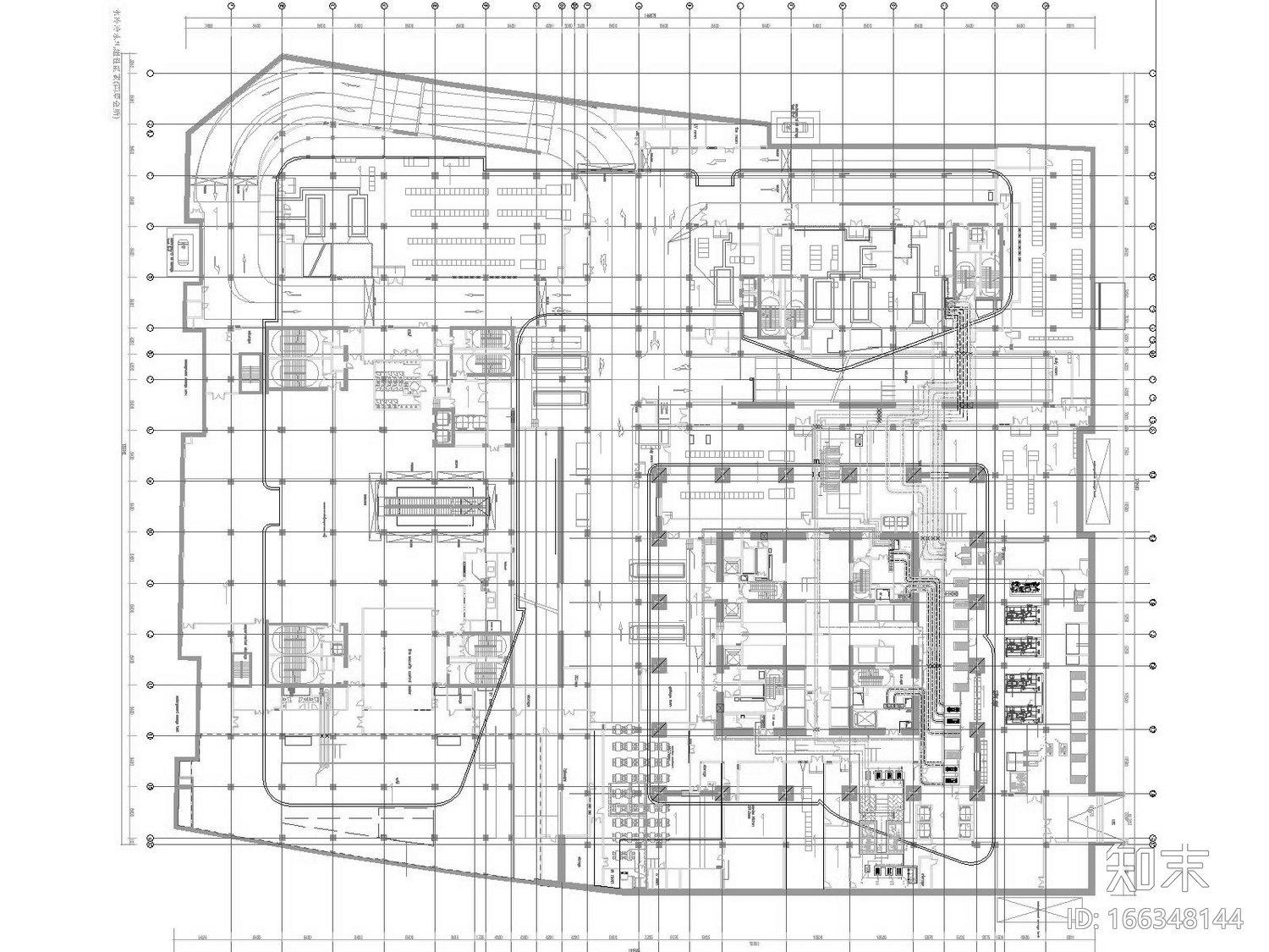 [河南]超高层知名地标商业综合体暖通空调全系统施工图...cad施工图下载【ID:166348144】