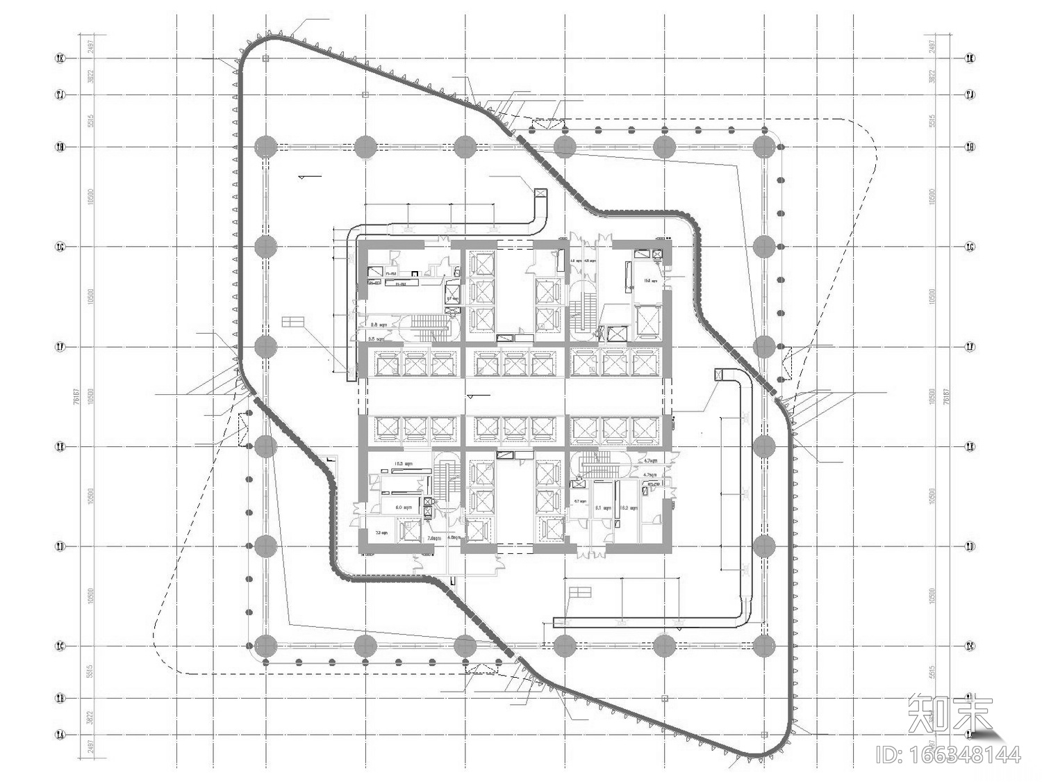 [河南]超高层知名地标商业综合体暖通空调全系统施工图...cad施工图下载【ID:166348144】