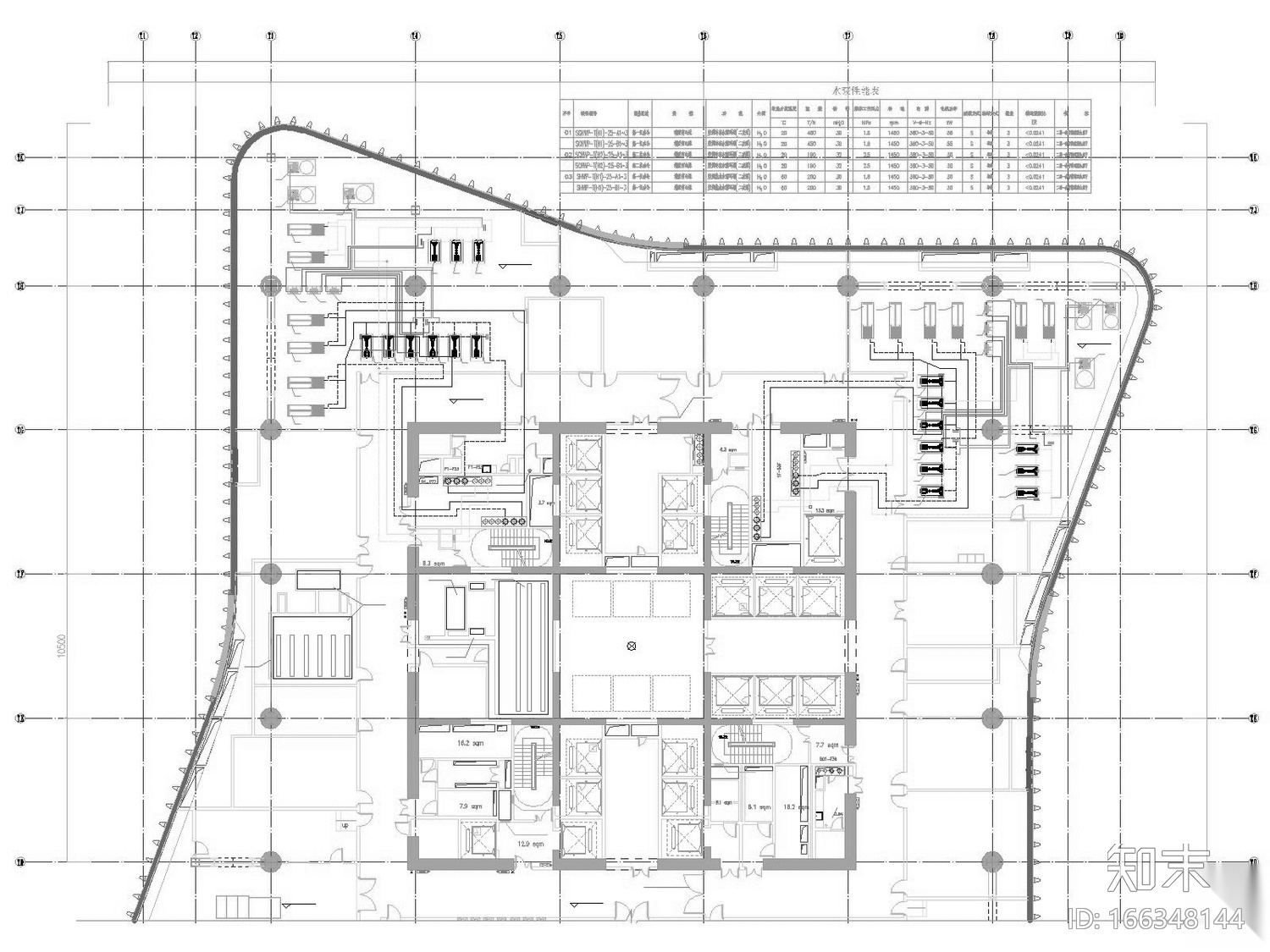 [河南]超高层知名地标商业综合体暖通空调全系统施工图...cad施工图下载【ID:166348144】