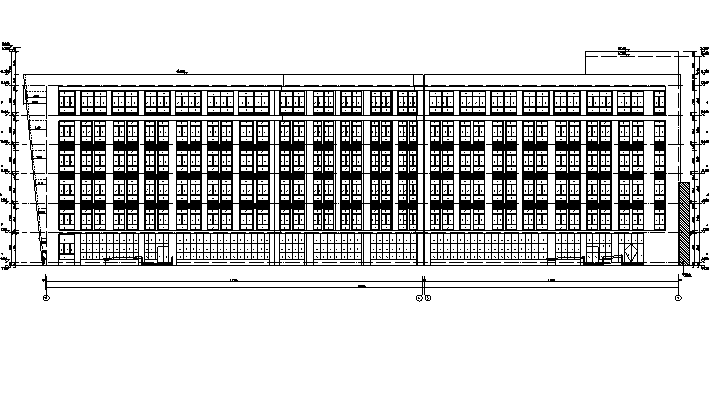 山东高层医院养老中心建筑施工图(含5座养老院建筑及全专业）施工图下载【ID:1131207501】