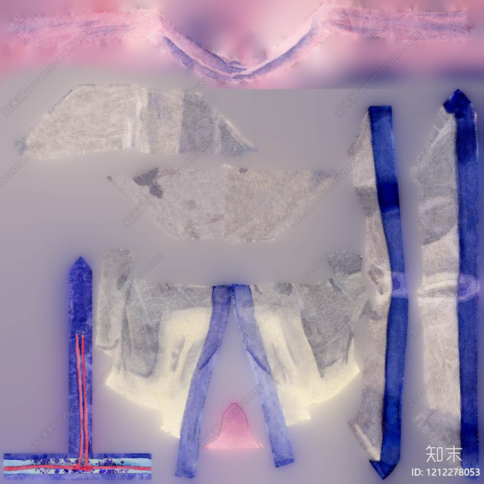 纱布贴图下载【ID:1212278053】