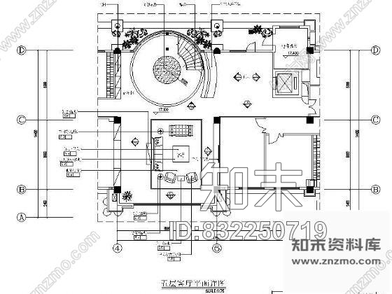 图块/节点客厅装修详图cad施工图下载【ID:832250719】