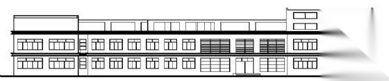 南方某高校大学生活动中心建筑方案图施工图下载【ID:166431179】