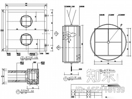 [四川]古建筑群落重建项目中式茶楼室内装修图施工图下载【ID:165118139】