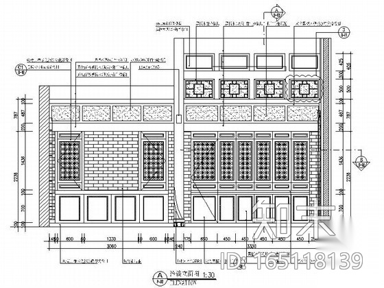 [四川]古建筑群落重建项目中式茶楼室内装修图施工图下载【ID:165118139】