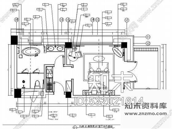 施工图西藏原木清新酒店双人客房CAD施工图含效果图施工图下载【ID:532021614】