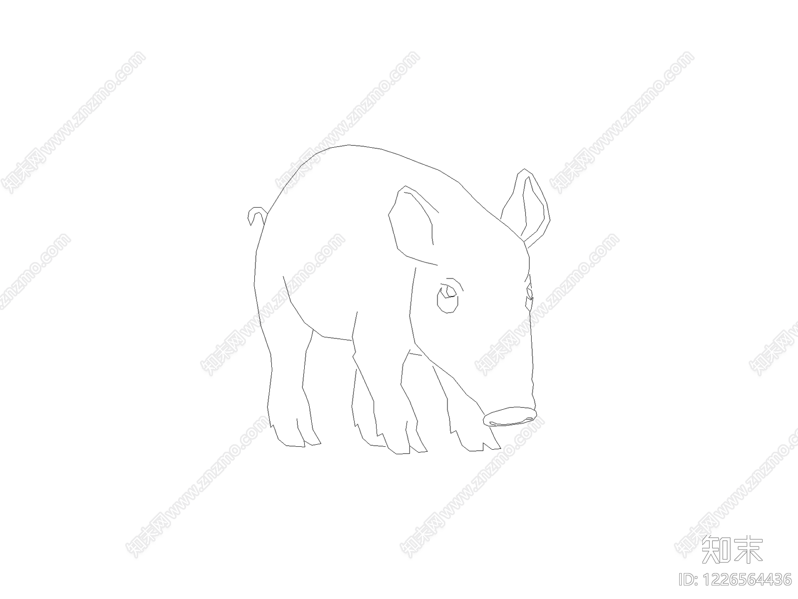 动物CAD图纸