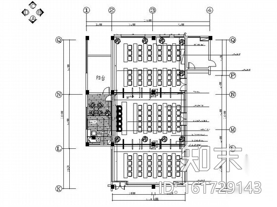 某现代会议室内改造装修图（含效果）cad施工图下载【ID:161729143】