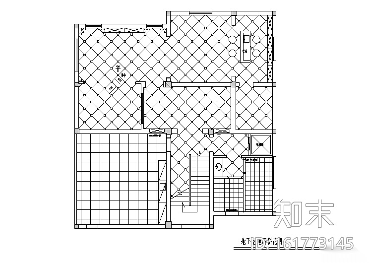 [江苏]美式古典风格500平米联体别墅设计施工图（附效果...cad施工图下载【ID:161773145】