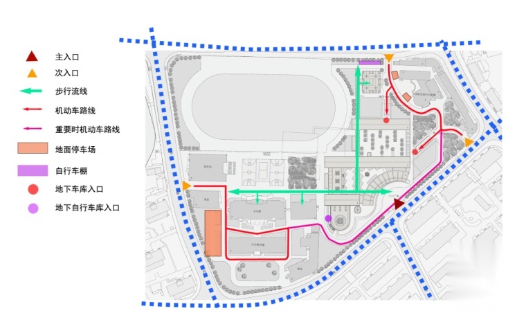 欧式风格多层学校建筑设计方案文本cad施工图下载【ID:151560132】