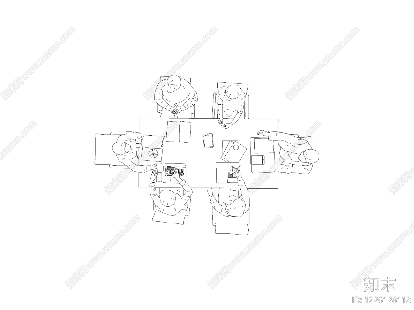 人物CAD图纸