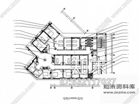 施工图时尚休闲酒店桑拿按摩室内施工图cad施工图下载【ID:632117027】