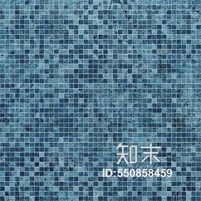蓝色马赛克泳池迷彩贴图下载【ID:550858459】