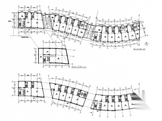 [宁夏]大型商业综合体建筑施工图（知名公司设计）cad施工图下载【ID:166802193】