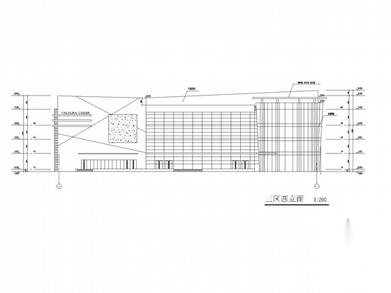 [宁夏]大型商业综合体建筑施工图（知名公司设计）cad施工图下载【ID:166802193】