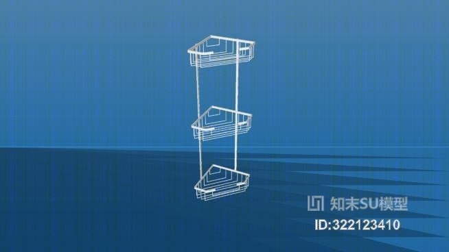 浴室搁板SU模型下载【ID:322123410】
