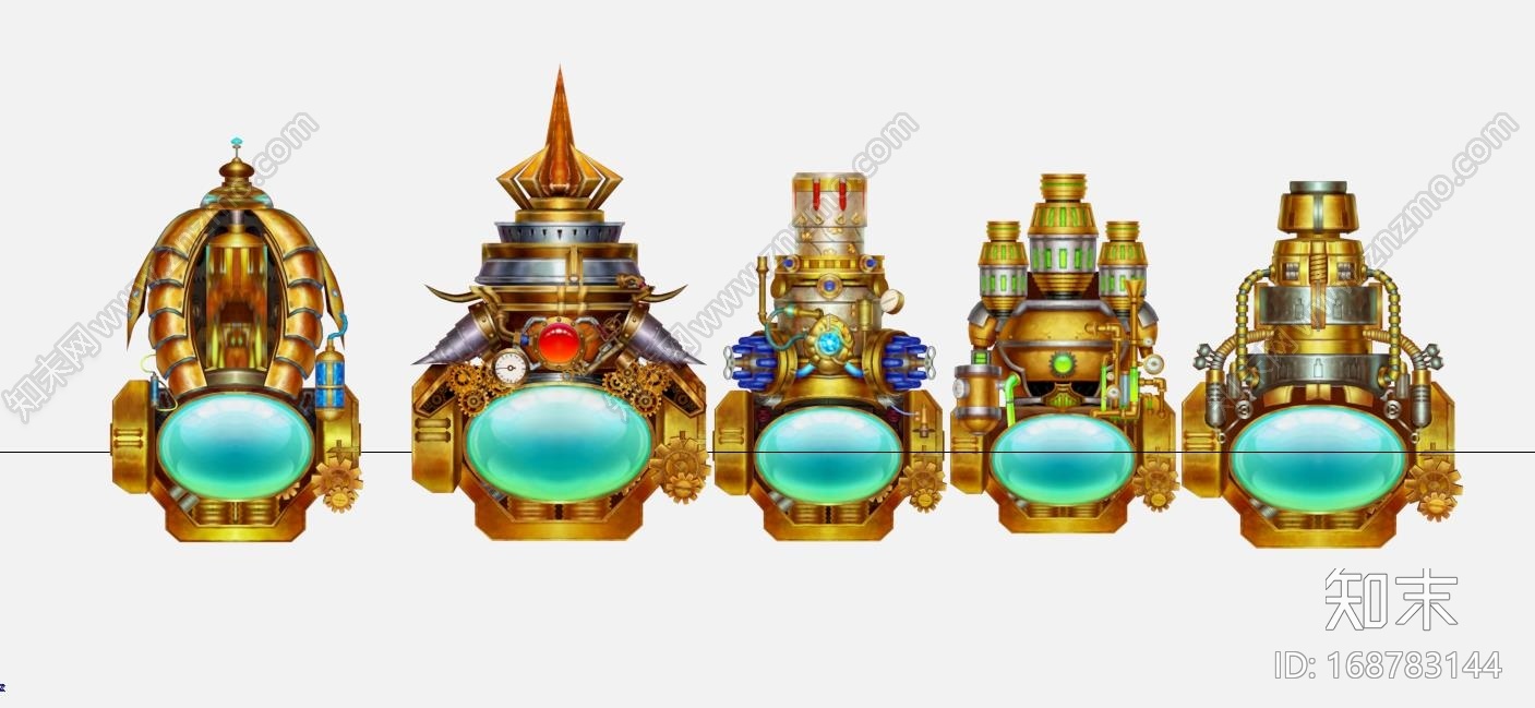 捕鱼游戏CG模型下载【ID:168783144】