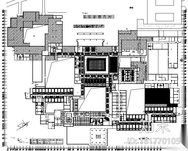 [广西]桂林桂山大酒店室内改造工程施工图（附效果图）cad施工图下载【ID:161770105】