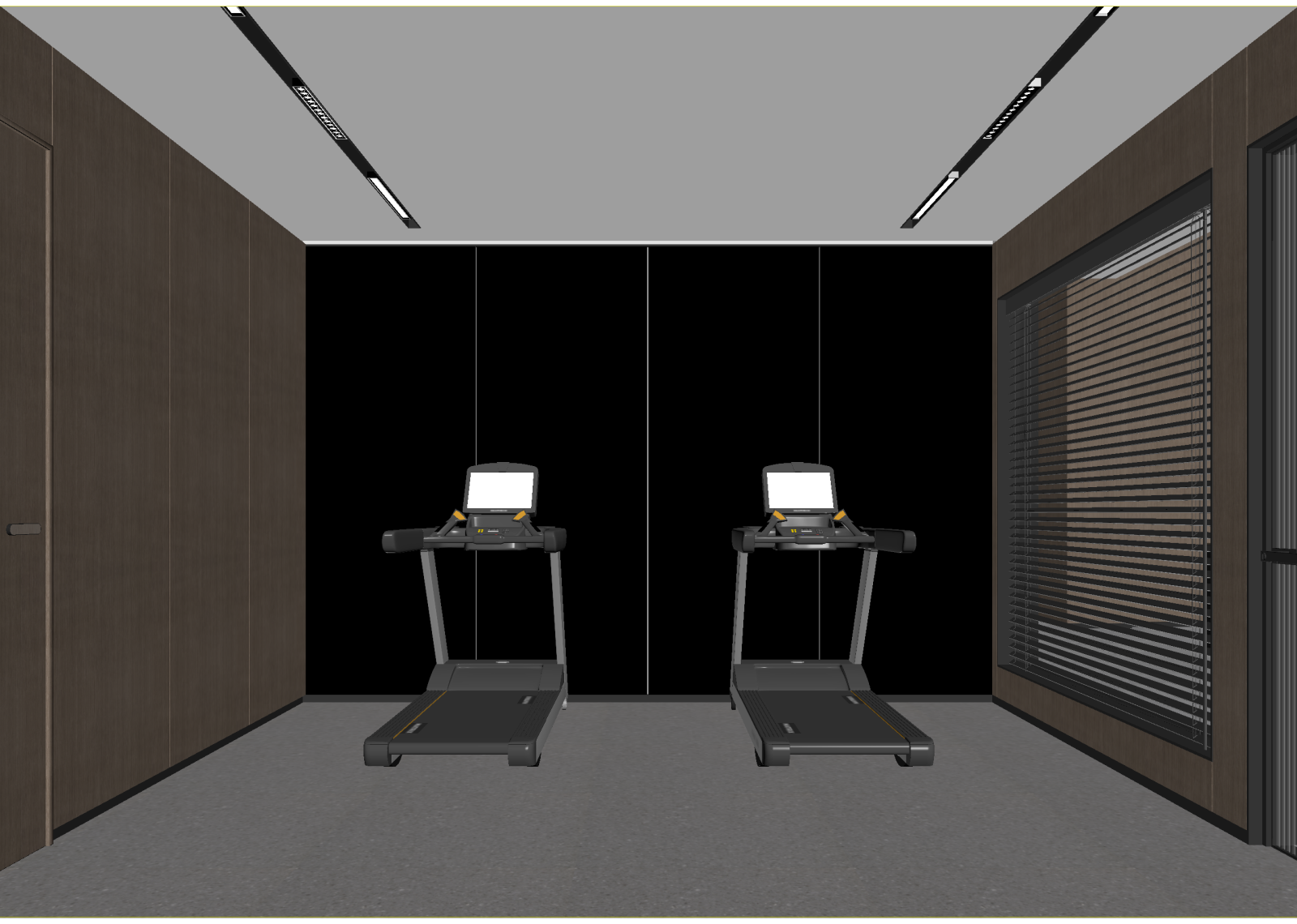 现代健身房3D模型下载【ID:1214333285】