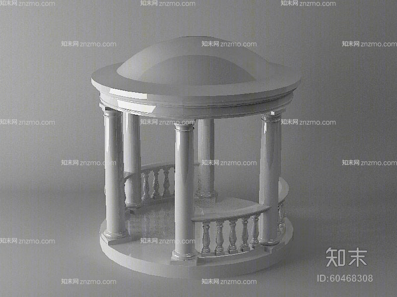 亭子3D模型下载【ID:60468308】