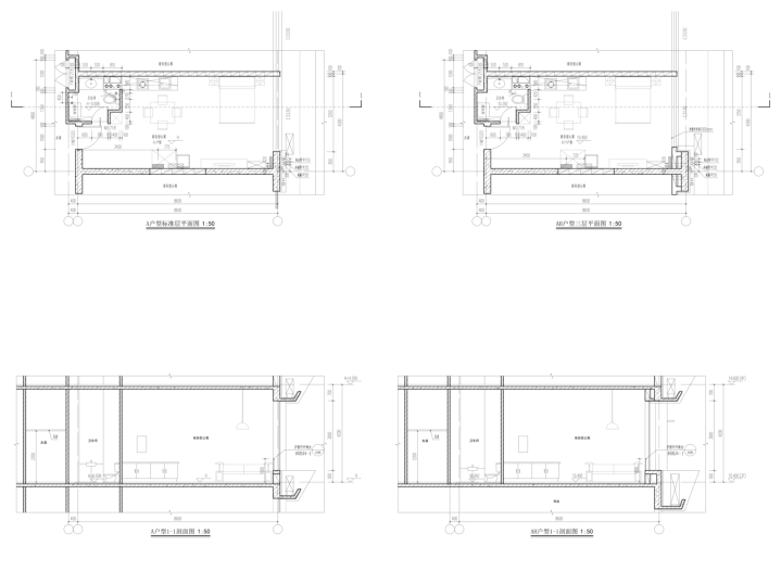 北京商务型公寓_商业建筑建筑施工图（PDF）cad施工图下载【ID:166311142】