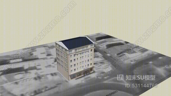 饭店SU模型下载【ID:531144768】