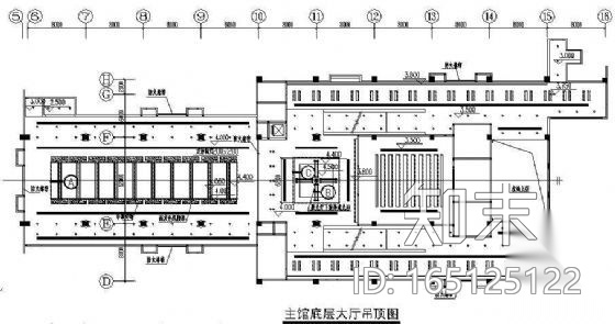 某省博物馆装修图cad施工图下载【ID:165125122】