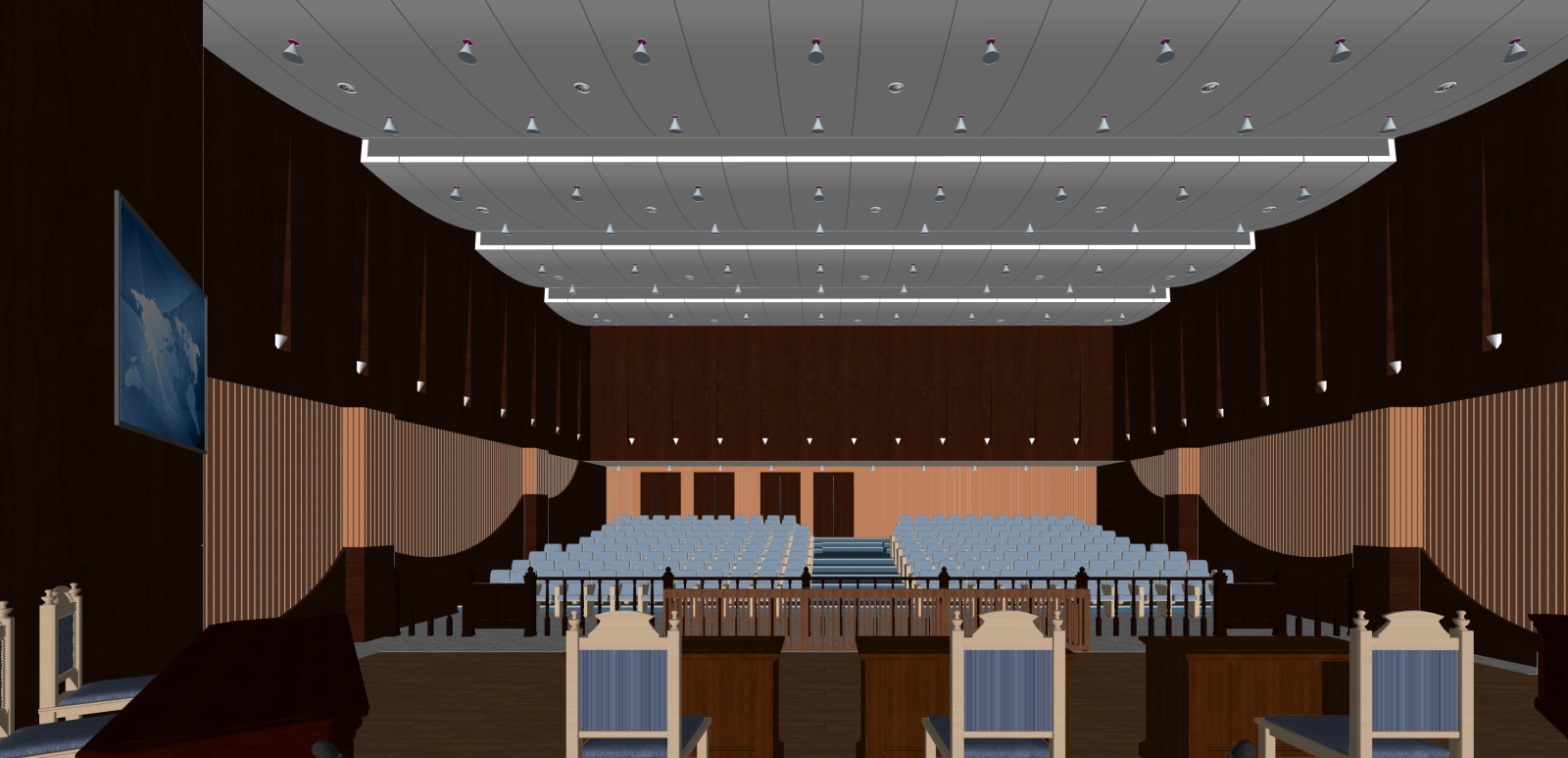 现代其他文化空间SU模型下载【ID:1215979610】
